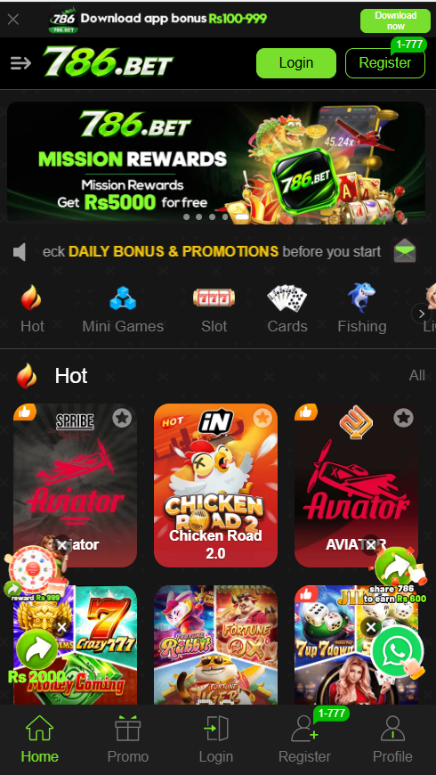 786 Bet Game